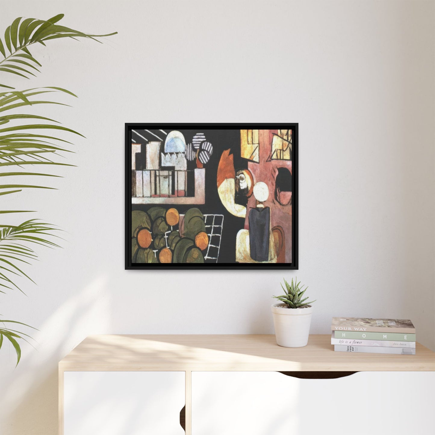Matisse, Henri - The Moroccans (1916) - Matte Canvas, Framed