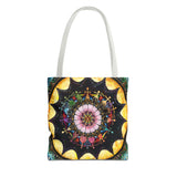 Obsidian Grandmothers Mandala - Tote Bag