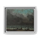 Courbet, Gustave - The Sea (1865) - Matte Canvas, Framed