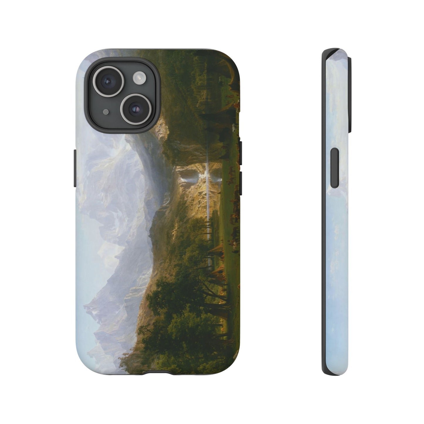 Bierstadt, Albert - The Rocky Mountains, Lander’s Peak (1863) - Tough Phone Cases