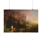 Cole. Thomas - The Voyage of Life: Childhood (1842) - Satin Posters