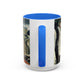 Cézanne, Paul - A Modern Olympia (1874) - Colorful Accent Mugs