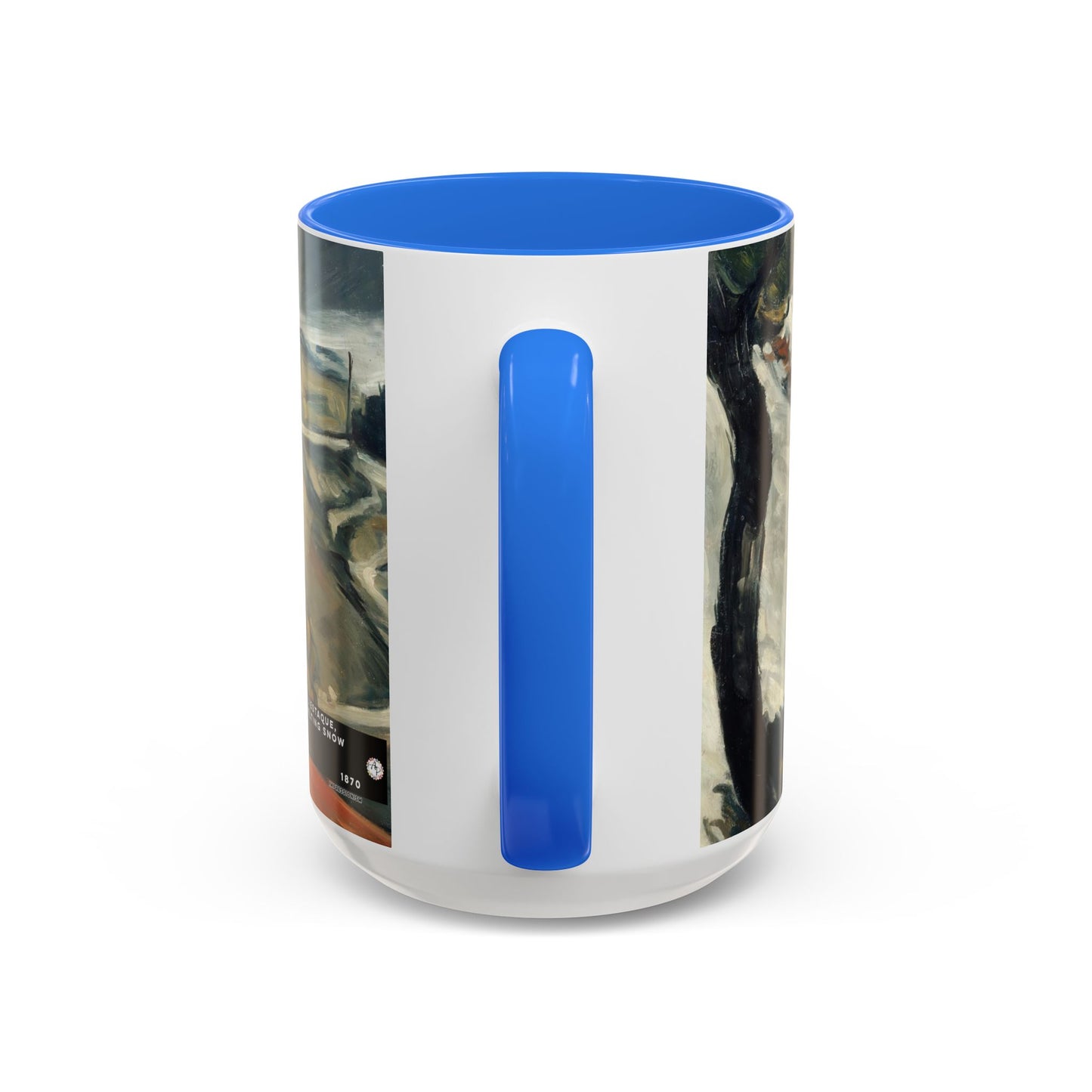 Cézanne, Paul - A Modern Olympia (1874) - Colorful Accent Mugs