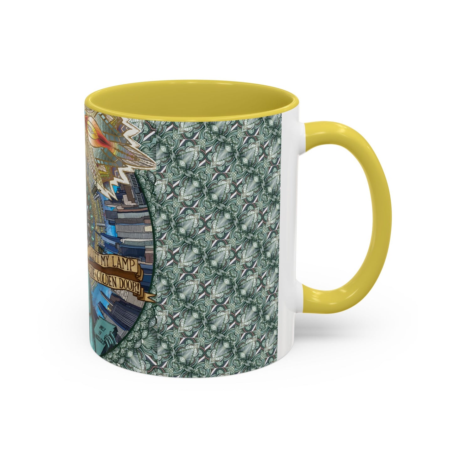 Pacio, Adam - Liberty Mandala - Colorful Accent Mugs