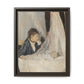 Morisot, Berthe - The Cradle (1872) - Matte Canvas, Framed