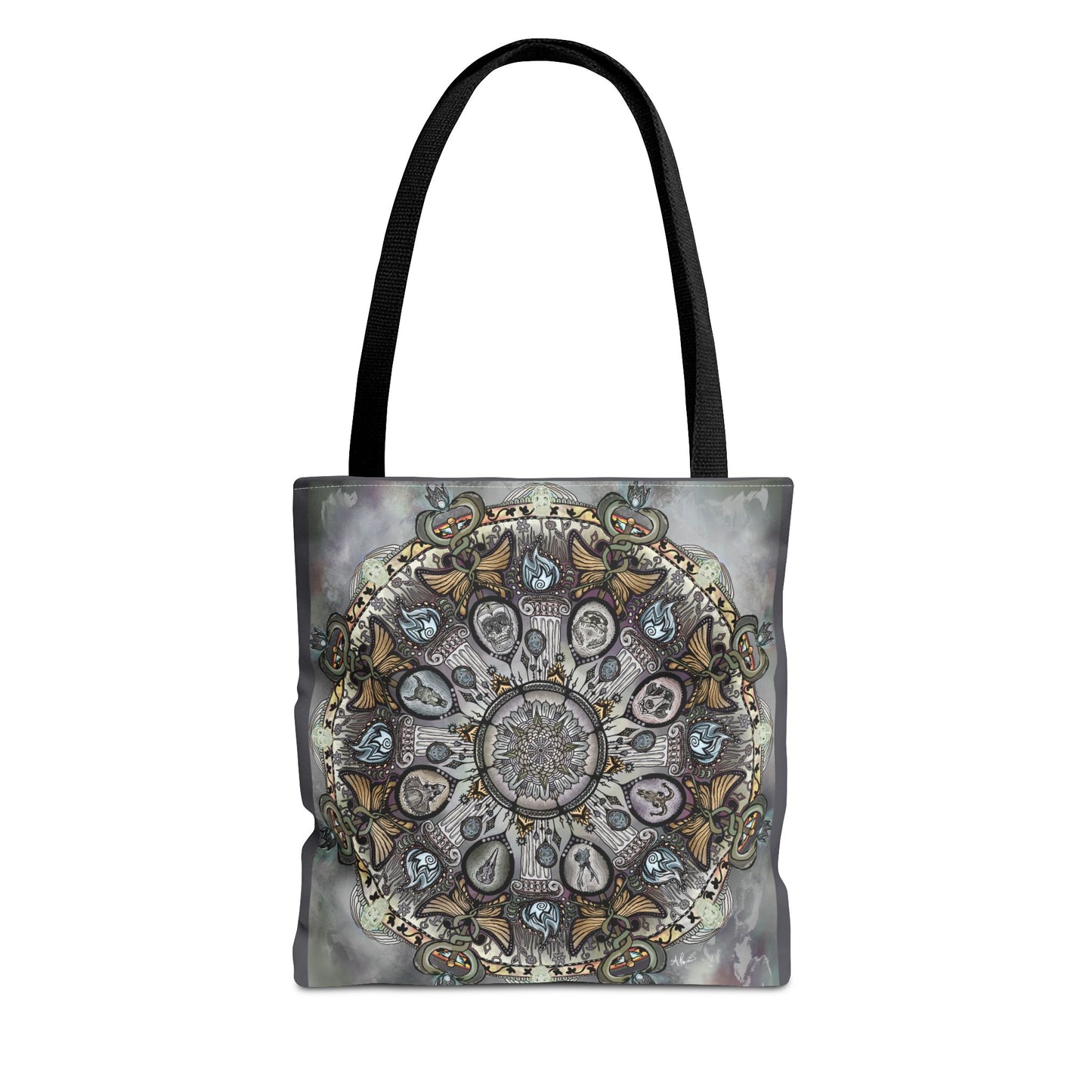 Memento Mori Mandala - Tote Bag
