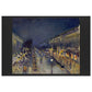 Pissarro's "Boulevard Montmartre at Night" - 1000pc Jigsaw Puzzle