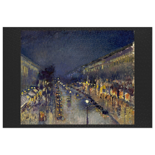 Pissarro's "Boulevard Montmartre at Night" - 1000pc Jigsaw Puzzle