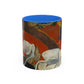 Gauguin, Paul - Vision of the Sermon (Jacob Wrestling with the Angel) (1888) - Colorful Accent Mugs