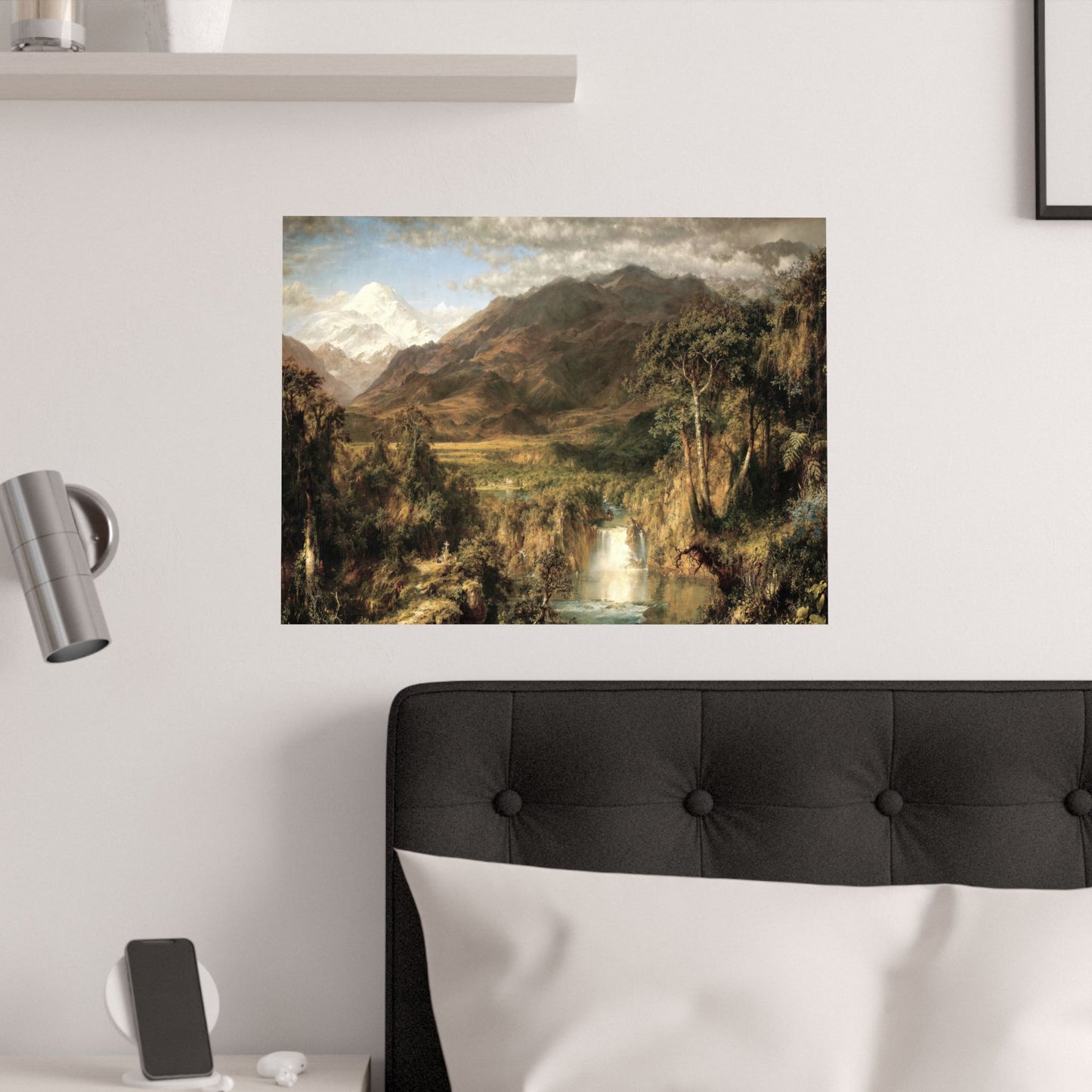 Church, Frederic Edwin - The Heart of the Andes  (1859) - Satin Posters