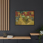 Van Gogh, Vincent - The Night Cafe (1888) - Matte Canvas, Framed