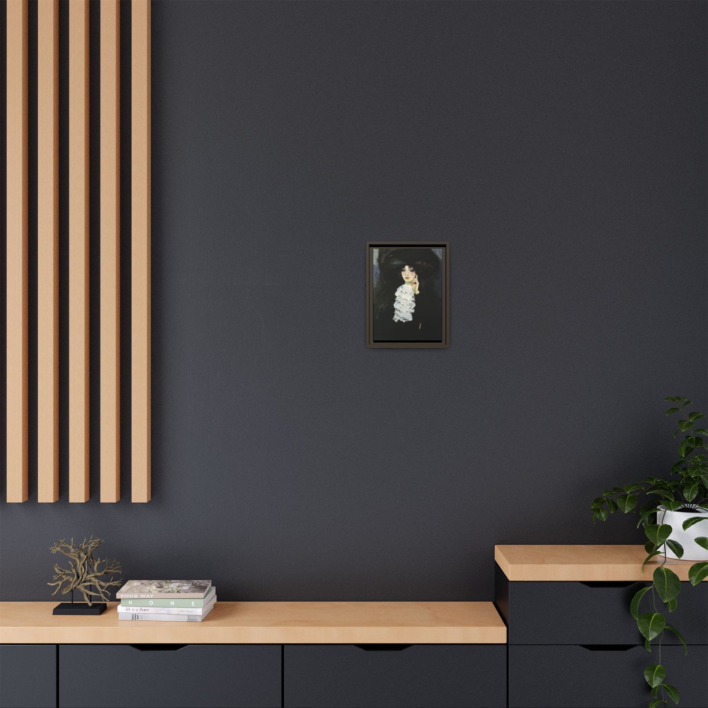 Van Dongen, Kees - Woman with Frill (1905) - Matte Canvas, Framed