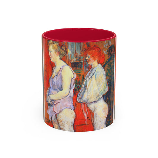 Toulouse-Lautrec, Henri - The Medical Inspection (1894) - Colorful Accent Mugs