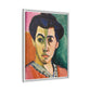 Matisse, Henri - The Green Stripe (1905) - Matte Canvas, Framed