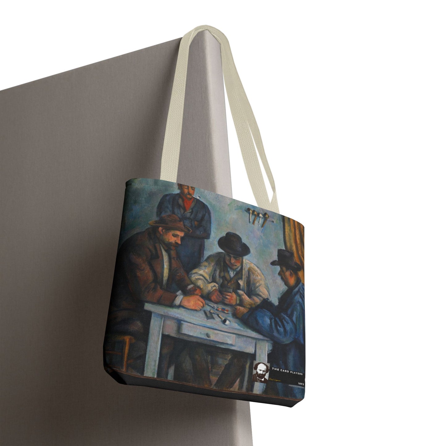 Cézanne, Paul - The Card Players (1892) - Tote Bag