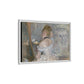 Morisot, Berthe - Woman at Her Toilette (1880) - Matte Canvas, Framed
