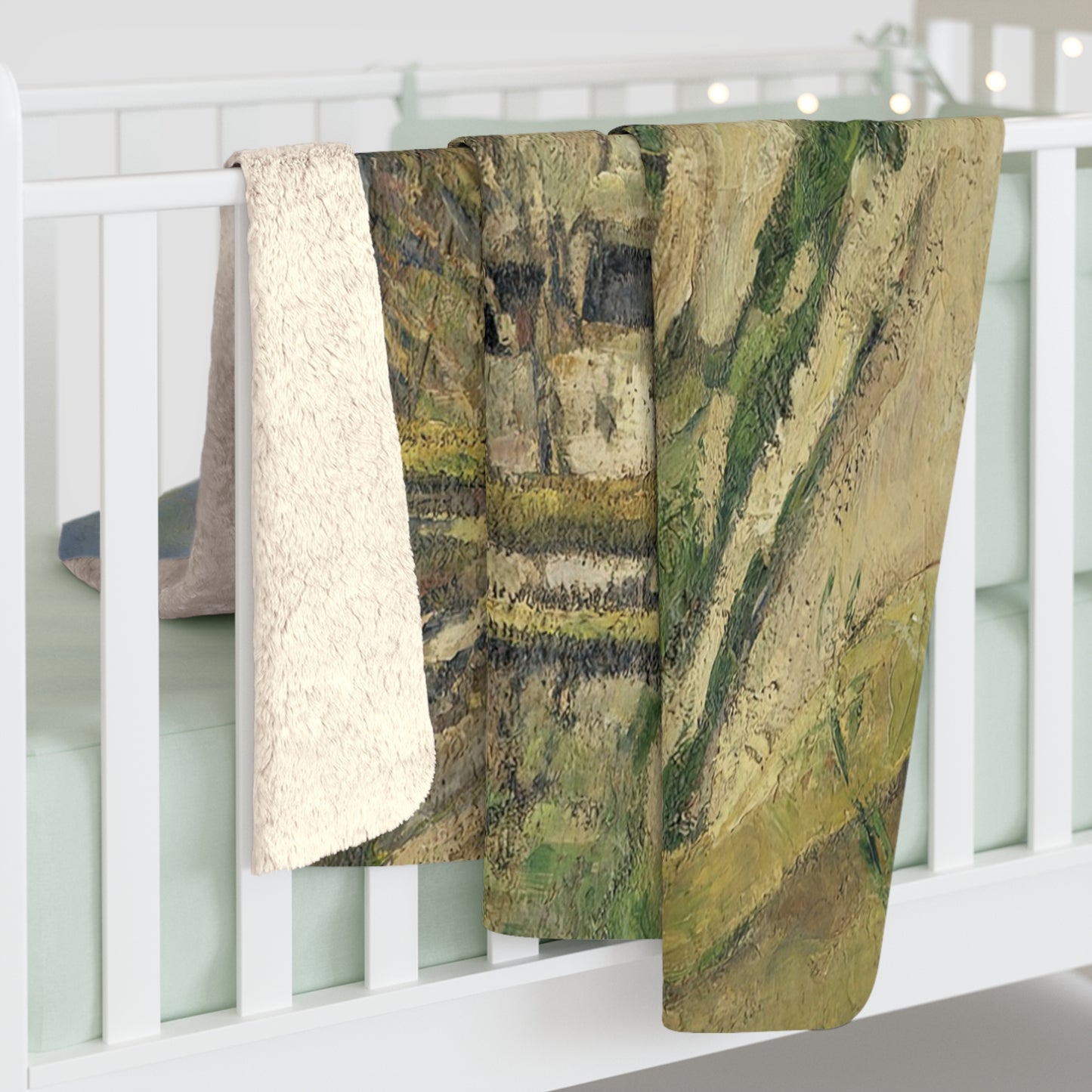 Cézanne, Paul - The House of the Hanged Man, Auvers-sur-Oise (1874) - Sherpa Fleece Blanket