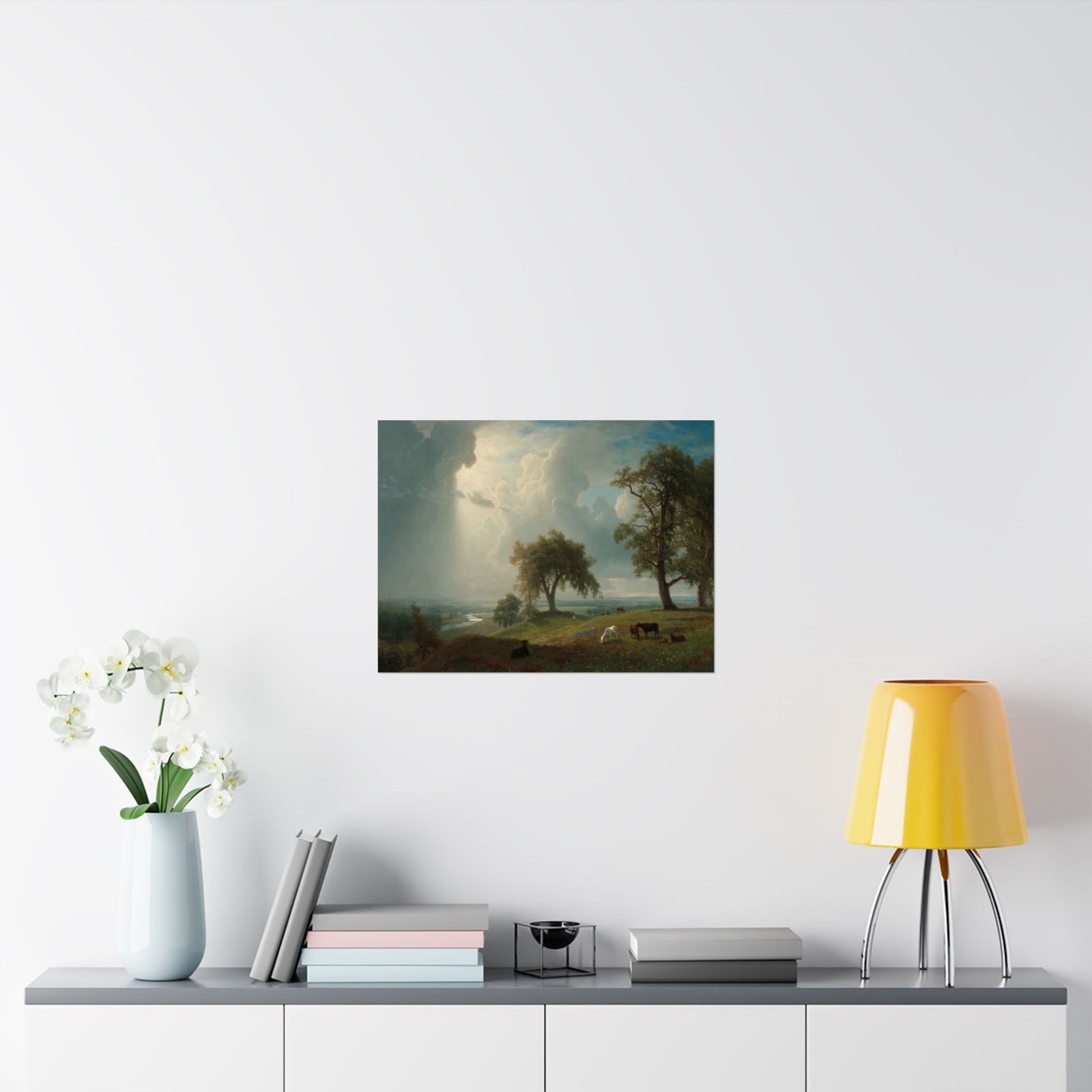 Bierstadt, Albert - California Spring (1875) - Satin Posters