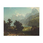 Bierstadt, Albert - Lake Lucerne (1858) - Canvas Block, unframed