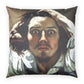 Courbet, Gustave - The Desperate Man (1843) - Poly Velvet Pillow