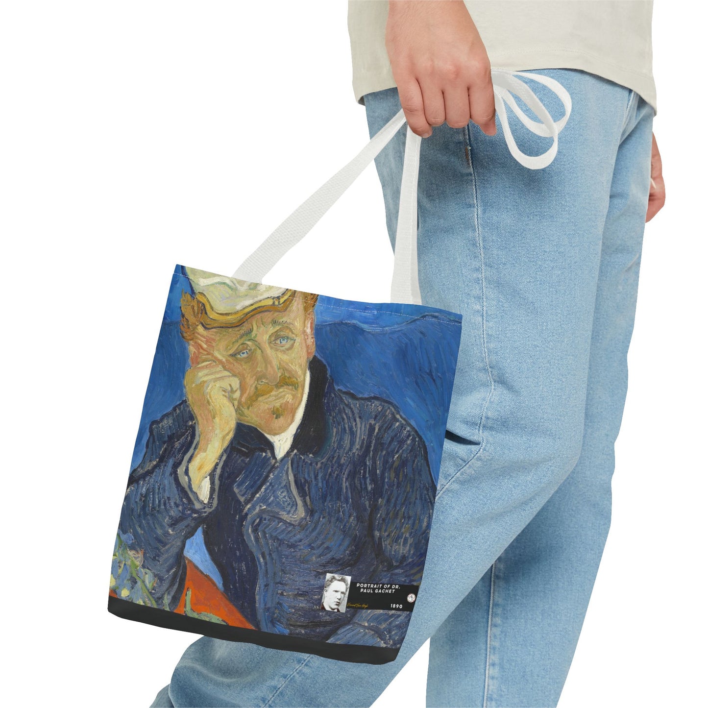 Van Gogh, Vincent - Portrait of Dr. Paul Gachet (1890) - Tote Bag