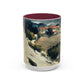 Cézanne, Paul - A Modern Olympia (1874) - Colorful Accent Mugs
