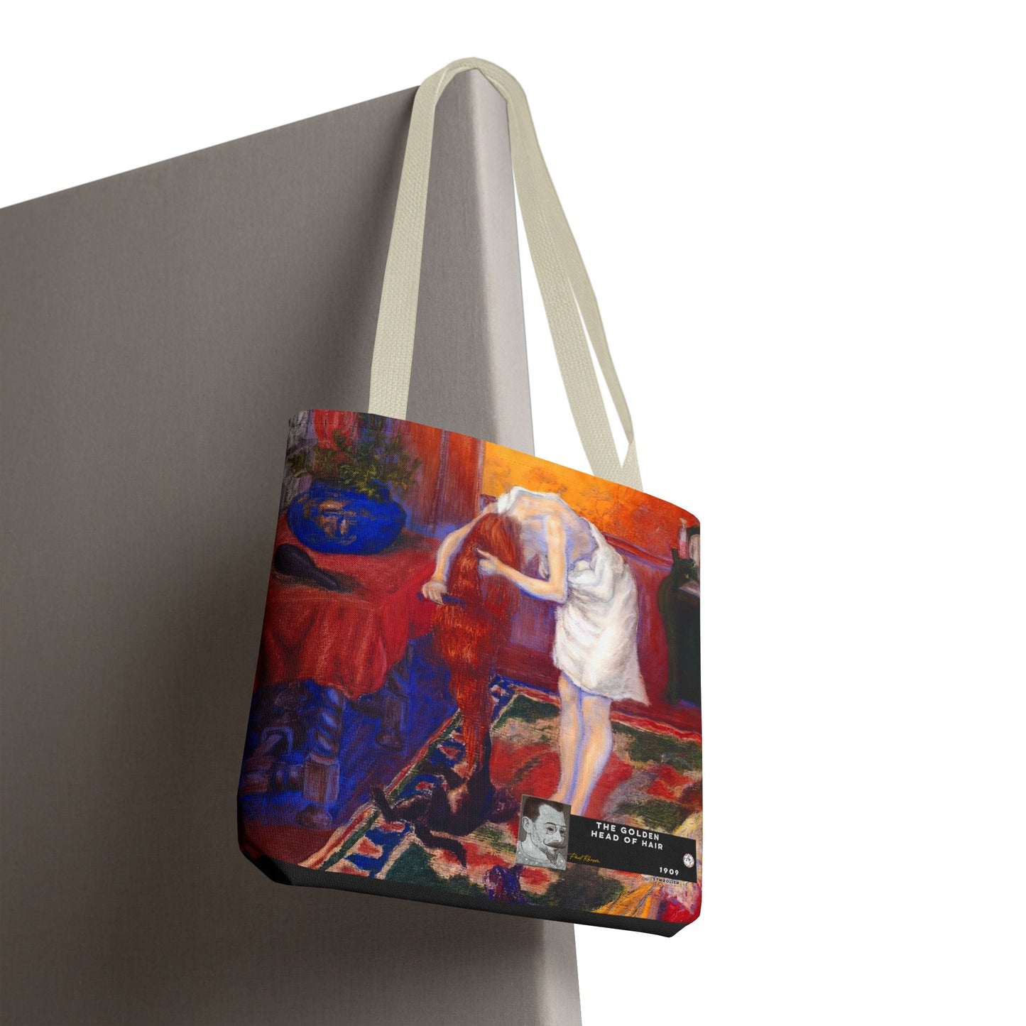 Ranson, Paul - The Golden Head of Hair (1909) - Tote Bag