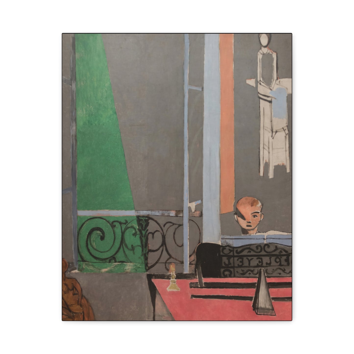 Matisse, Henri - Piano Lesson (1916) - Canvas Block, unframed