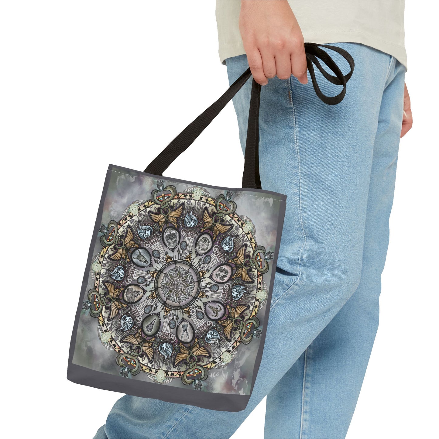 Memento Mori Mandala - Tote Bag