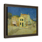 Van Gogh, Vincent - The Yellow House (1888) - Matte Canvas, Framed
