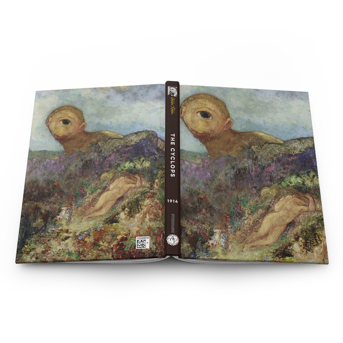 Redon, Odilon - The Cyclops (1914) - Hardcover Journal Matte
