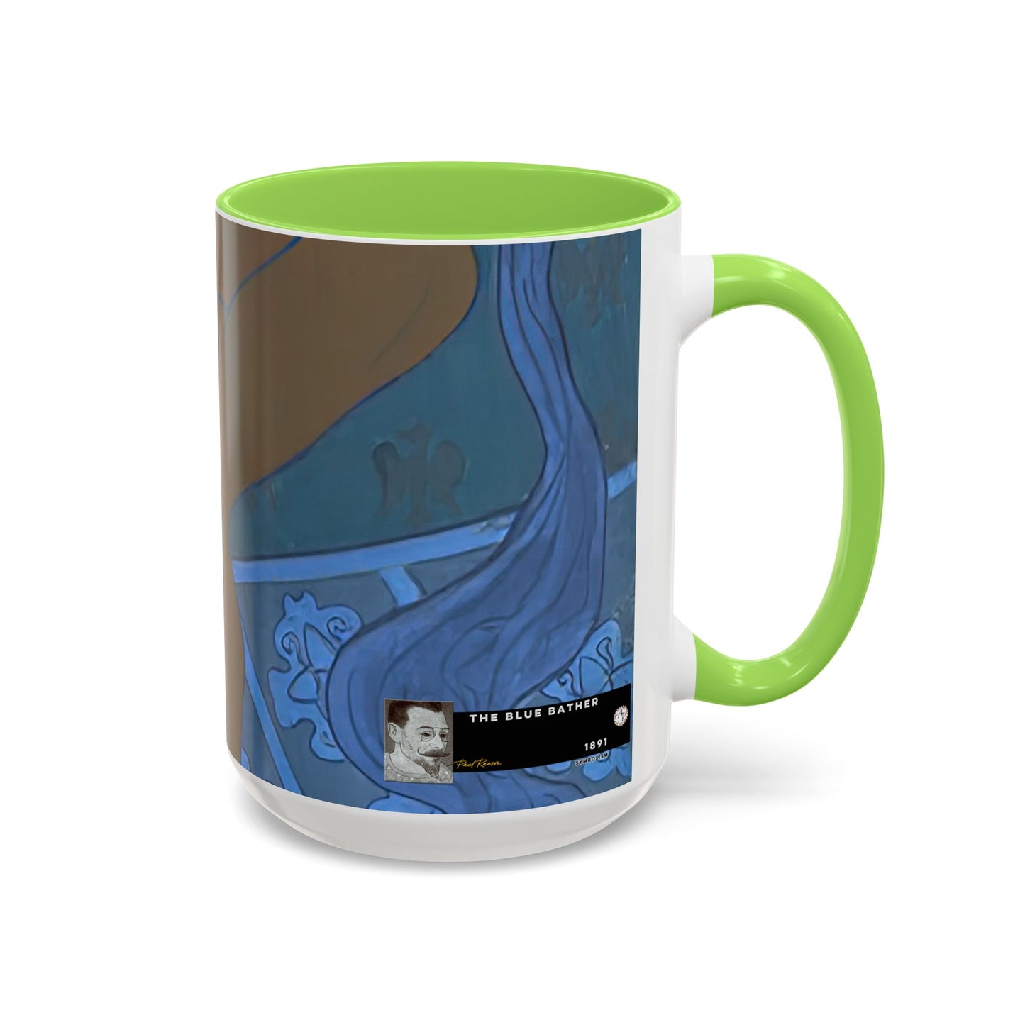 Ranson, Paul - The Blue Bather (1891) - Colorful Accent Mugs