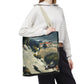 Cézanne, Paul - L’Estaque, Melting Snow (1870) - Tote Bag