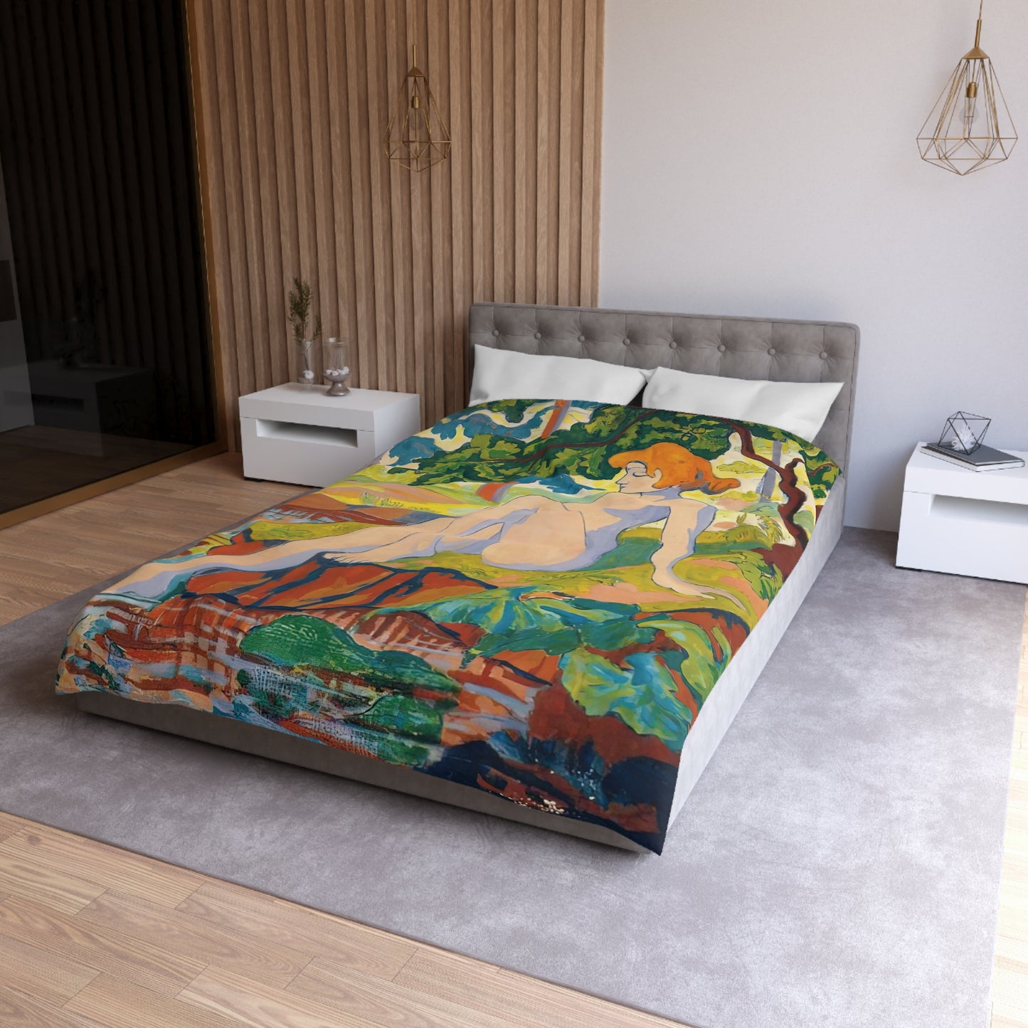 Ranson, Paul - Bather (1898) - Microfiber Duvet Cover