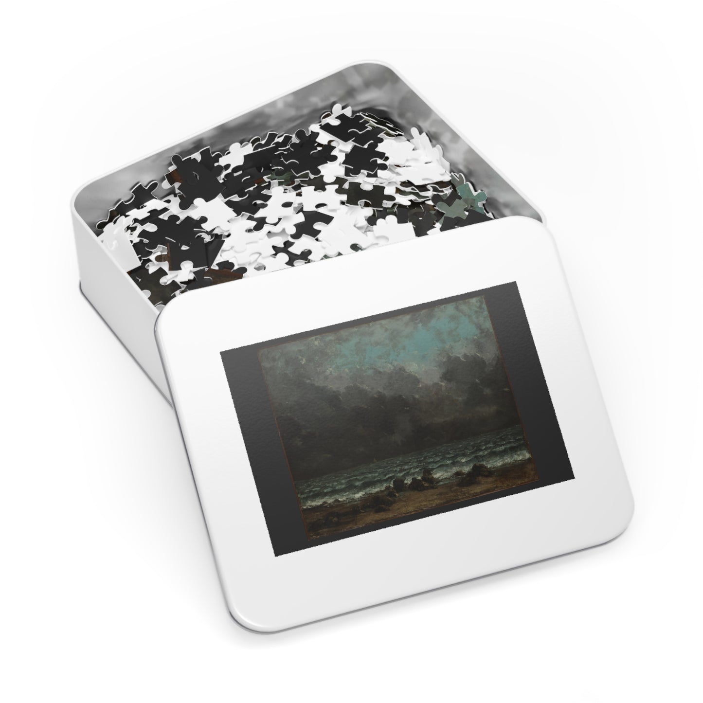 Courbet's "The Sea" - 1000pc Jigsaw Puzzle