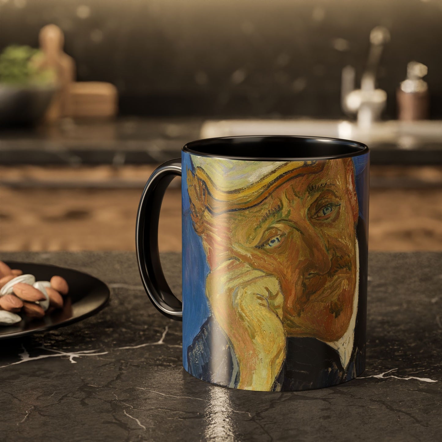 Van Gogh, Vincent - Portrait of Dr. Paul Gachet (1890) - Colorful Accent Mugs