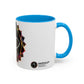 AdamPacio.com - Black Logo - Colorful Accent Mugs