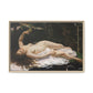 Courbet, Gustave - Woman with a Parrot (1866) - Matte Canvas, Framed