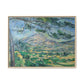 Cézanne, Paul - Mont Sainte-Victoire with Large Pine (1887) - Matte Canvas, Framed