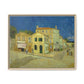 Van Gogh, Vincent - The Yellow House (1888) - Matte Canvas, Framed