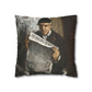 Cézanne, Paul - The Artist’s Father (1866) - Suede Square Pillowcase