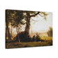 Bierstadt, Albert -  Guerrilla Warfare (1861) - Canvas Block, unframed