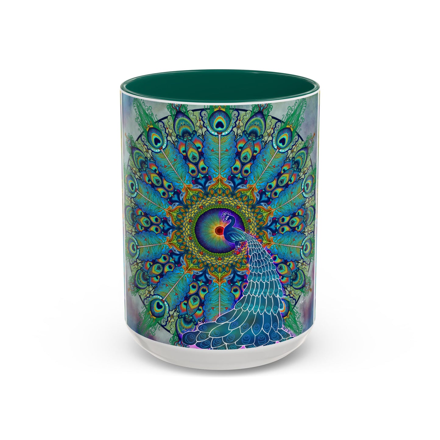 Pacio, Adam - Melek Taus Mandala - Colorful Accent Mugs