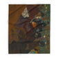 Toulouse-Lautrec, Henri - At the Moulin Rouge (1892) - Arctic Fleece Blanket
