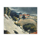 Cézanne, Paul - L’Estaque, Melting Snow (1870) - Canvas Block, unframed