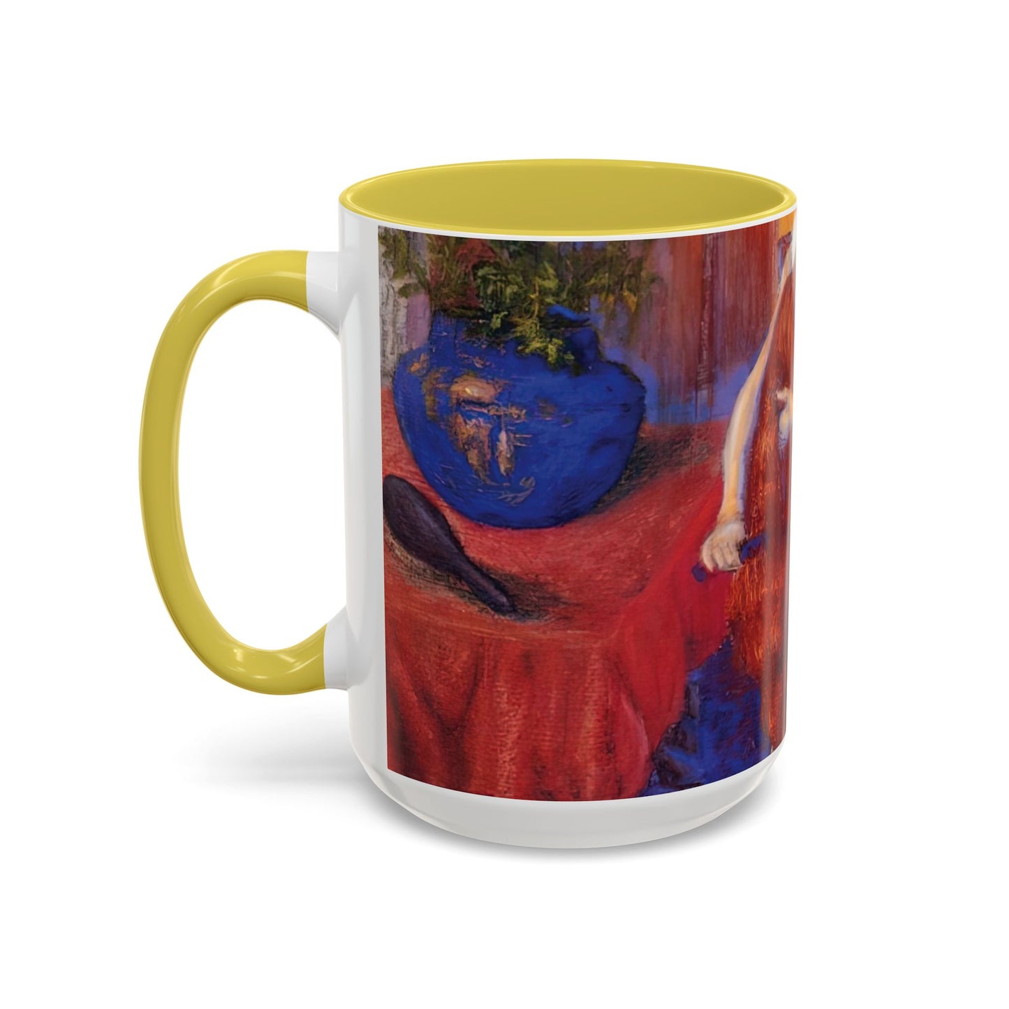 Ranson, Paul - The Golden Head of Hair (1909) - Colorful Accent Mugs