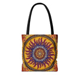 Solar Disc Mandala - Tote Bag