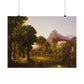 Cole. Thomas - Dream of Arcadia (1838)- Satin Posters