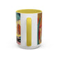 Matisse, Henri - The Joy of Life (1905) - Colorful Accent Mugs