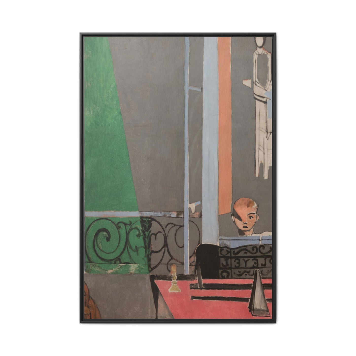 Matisse, Henri - Piano Lesson (1916) - Matte Canvas, Framed